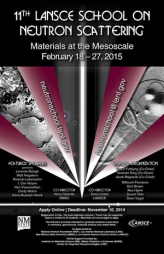 11th LANSCE School on Neutron Scattering