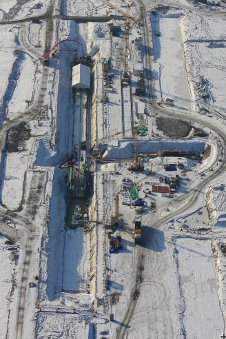Aerial overview