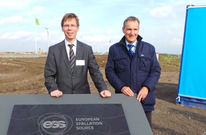 Prof. Joël Mesot and Dr. Martin Steinacher