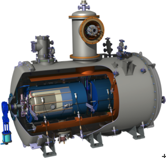 Double-spoke cryomodule model