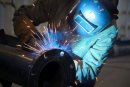 Improved welding process for turbine parts