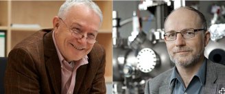 Prof. Dieter Richter and Prof. Thomas Brückel