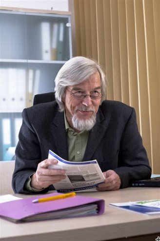 Prof. Heuer at CERN