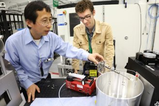 Feeling the need for speed, neutrons study fluid flow for hypersonic flight
