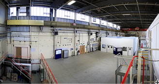 The ESS high-beta cavity assembly and testing area at Daresbury Laboratory.