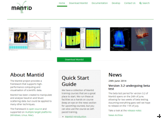 The new Mantid website and documentation portal