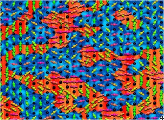 Charge distribution in cobalt oxide